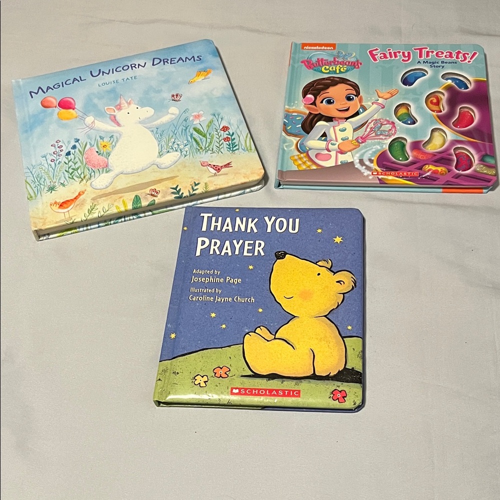 Storybook Collection Jellycat Magical Unicorn Dreams Thank You Prayer FairyTreat